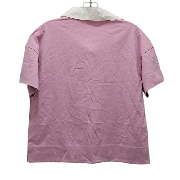 Everlane Organic Cotton Collared Polo Shirt Size XS New Women's Office Preppy - Picture 5 of 6